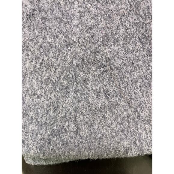 Pendleton 100% Virgin Wool Long Double-Breasted Coat Gray Size Women's 8 USA - Picture 10 of 10